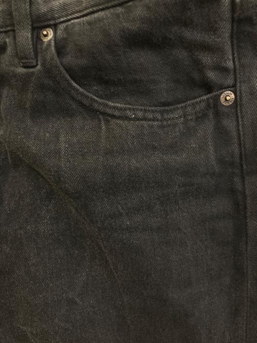 AURALEE（オーラリー）AURALEE (オーラリー) SELVEDGE FADED LIGHT DENIM PANTS ブラック サイズ:3の古着・服飾アイテム