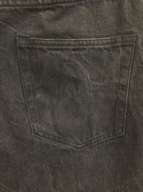 AURALEE（オーラリー）AURALEE (オーラリー) SELVEDGE FADED LIGHT DENIM PANTS ブラック サイズ:3の古着・服飾アイテム