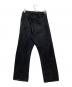 AURALEE (オーラリー) SELVEDGE FADED LIGHT DENIM PANTS ブラック サイズ:3：30000円
