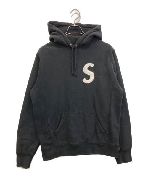 SUPREME（シュプリーム）SUPREME (シュプリーム) S Logo Hooded Sweatshirt ブラック サイズ:Sの古着・服飾アイテム