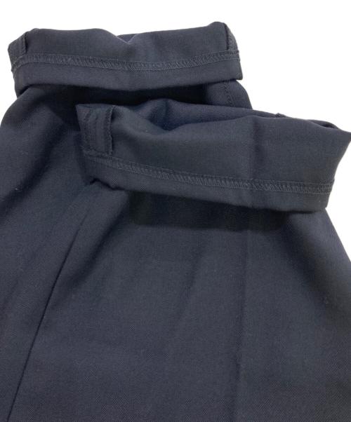 BEAMS PLUS（ビームスプラス）BEAMS PLUS (ビームスプラス) ランドリーウール テーパード 2プリーツ パンツ ネイビー サイズ:Sの古着・服飾アイテム