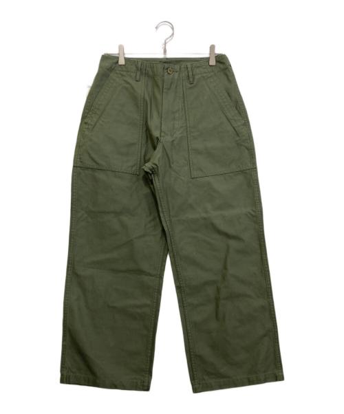 BEAMS PLUS（ビームスプラス）BEAMS PLUS (ビームスプラス) ミリタリー ユーティリティ トラウザーズ グリーン サイズ:Sの古着・服飾アイテム