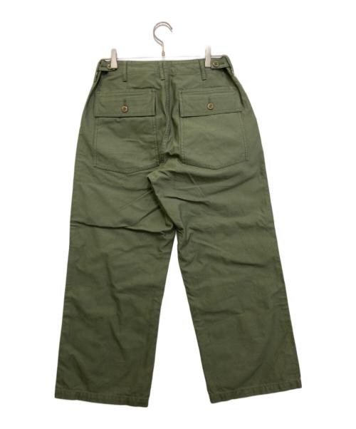 BEAMS PLUS（ビームスプラス）BEAMS PLUS (ビームスプラス) ミリタリー ユーティリティ トラウザーズ グリーン サイズ:Sの古着・服飾アイテム