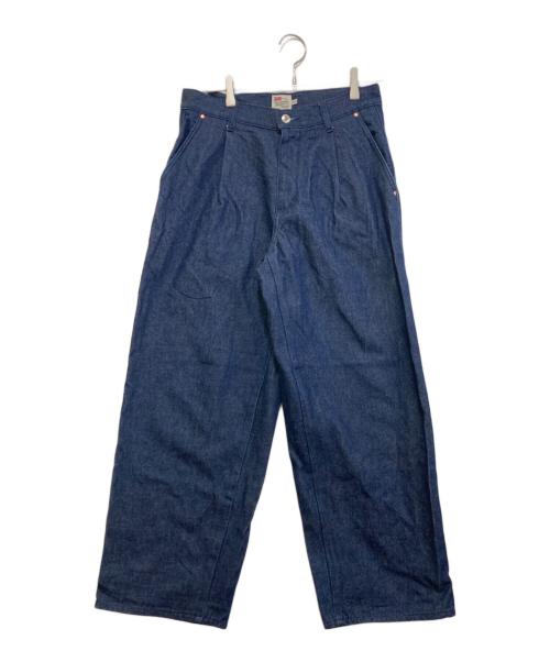Traditional Weatherwear（トラディショナルウェザーウェア）Traditional Weatherwear (トラディショナルウェザーウェア) UNIONSLACKS 102D DENIM インディゴ サイズ:XSの古着・服飾アイテム