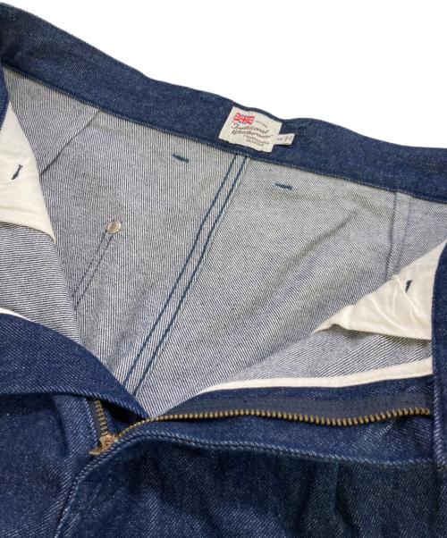 Traditional Weatherwear（トラディショナルウェザーウェア）Traditional Weatherwear (トラディショナルウェザーウェア) UNIONSLACKS 102D DENIM インディゴ サイズ:XSの古着・服飾アイテム