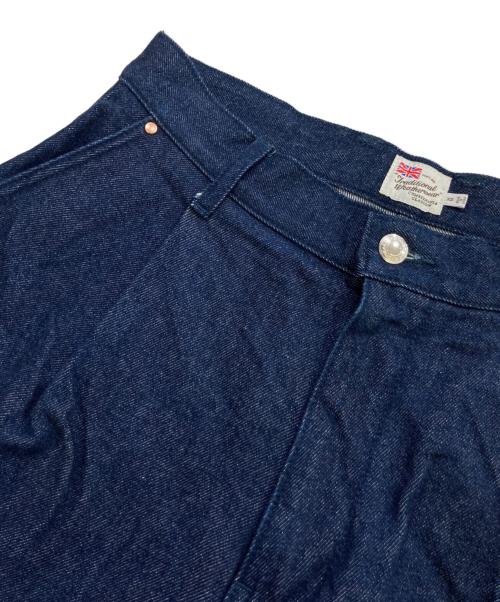 Traditional Weatherwear（トラディショナルウェザーウェア）Traditional Weatherwear (トラディショナルウェザーウェア) UNIONSLACKS 102D DENIM インディゴ サイズ:XSの古着・服飾アイテム