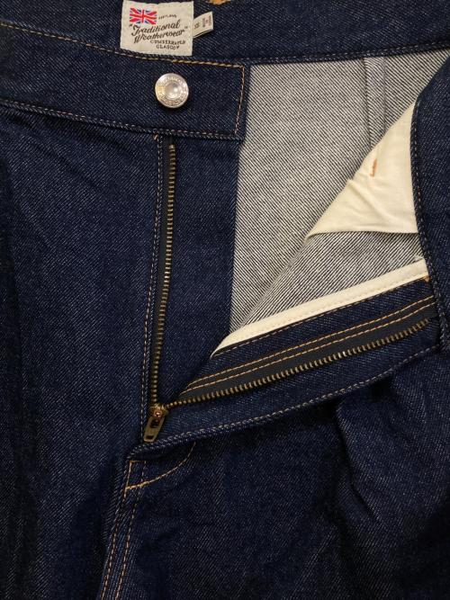 Traditional Weatherwear（トラディショナルウェザーウェア）Traditional Weatherwear (トラディショナルウェザーウェア) UNIONSLACKS 102D DENIM　G251BBFPT0317EM インディゴ サイズ:XSの古着・服飾アイテム