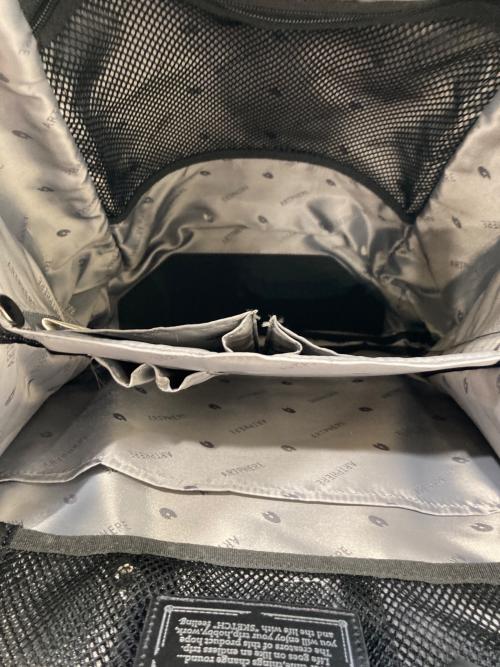 Artphere（アートフィアー）Artphere (アートフィアー) Dulles Backpack ブラックの古着・服飾アイテム