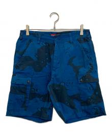 SUPREME（シュプリーム）の古着「Overdyed Camo Cargo Short」｜ブルー