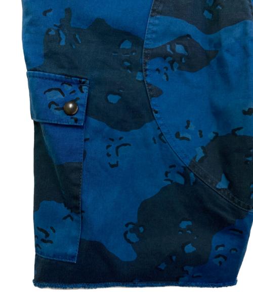 SUPREME（シュプリーム）SUPREME (シュプリーム) Overdyed Camo Cargo Short ブルー サイズ:30の古着・服飾アイテム