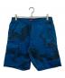 SUPREME（シュプリーム）の古着「Overdyed Camo Cargo Short」｜ブルー