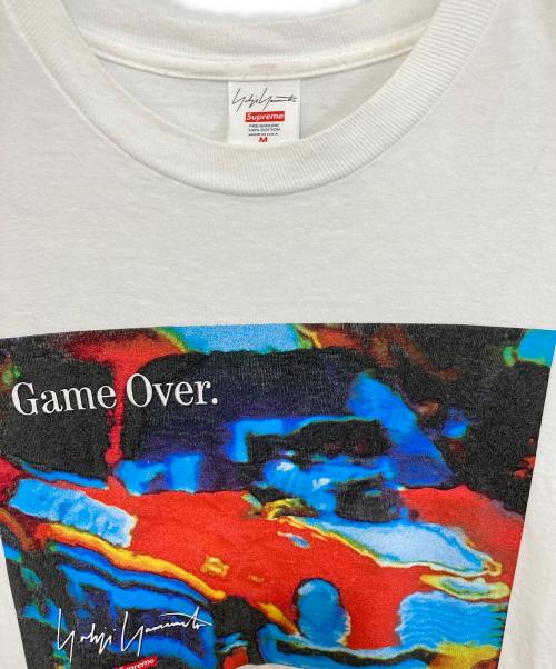 SUPREME（シュプリーム）SUPREME (シュプリーム) YOHJI YAMAMOTO (ヨウジヤマモト) Game Over Tee ホワイト サイズ:Mの古着・服飾アイテム