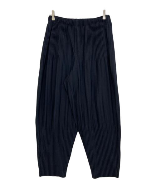 HOMME PLISSE ISSEY MIYAKE（オム プリッセ イッセイ ミヤケ）HOMME PLISSE ISSEY MIYAKE (オム プリッセ イッセイ ミヤケ) BASICS　HP55JF151 ネイビー サイズ:2の古着・服飾アイテム