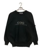 CDG×Lochaven Of Scotlandシーディージー×ロックエーベン オブ スコットランド）の古着「別注クルーネックニット　SZ-N003」｜ブラック