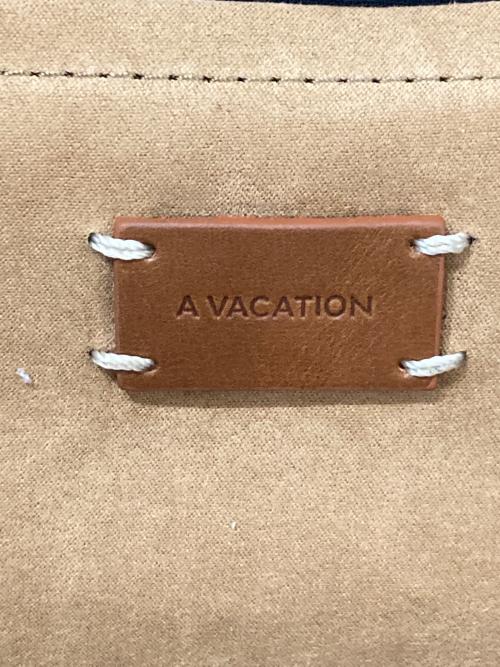 A VACATION（ア ヴァケーション）A VACATION (ア ヴァケーション) トートバッグ ブラウンの古着・服飾アイテム