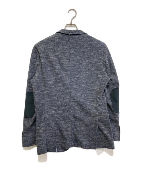 HUGO BOSS（ヒューゴ ボス）HUGO BOSS (ヒューゴ ボス) メランジ織り2Bジャケット ブルー サイズ:46の古着・服飾アイテム