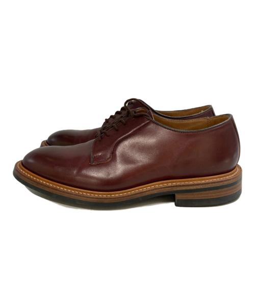 Tricker's（トリッカーズ）Tricker's (トリッカーズ) プレーントゥシューズ バーガンディー サイズ:8-5の古着・服飾アイテム