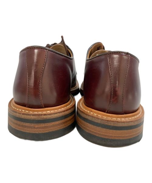 Tricker's（トリッカーズ）Tricker's (トリッカーズ) プレーントゥシューズ バーガンディー サイズ:8-5の古着・服飾アイテム