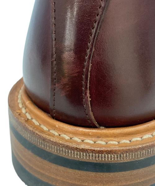 Tricker's（トリッカーズ）Tricker's (トリッカーズ) プレーントゥシューズ バーガンディー サイズ:8-5の古着・服飾アイテム