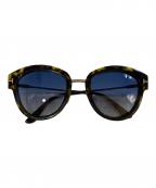 TOM FORDトムフォード）の古着「サングラス　TF574 52P」｜ブラウン