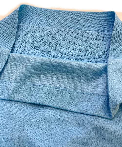 Davinci（ダヴィンチ）Davinci (ダヴィンチ) 半袖ニットシャツ ブルー サイズ:Ｓの古着・服飾アイテム