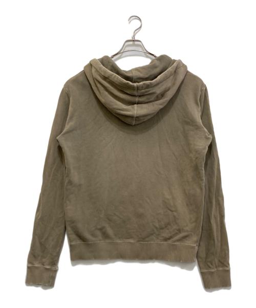 Saint Laurent Paris（サンローランパリ）Saint Laurent Paris (サンローランパリ) ヴィンテージ加工パーカー グレー サイズ:Mの古着・服飾アイテム