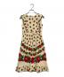 GUCCI (グッチ) チルドレンズ 花柄 ワンピース　596311 アイボリー サイズ:8 未使用品：20000円