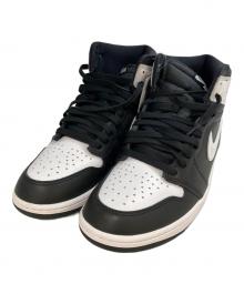 NIKE（ナイキ）の古着「AIR JORDAN 1 RETRO HIGH OG BLACK/WHITE-WHITE」｜ホワイト×ブラック