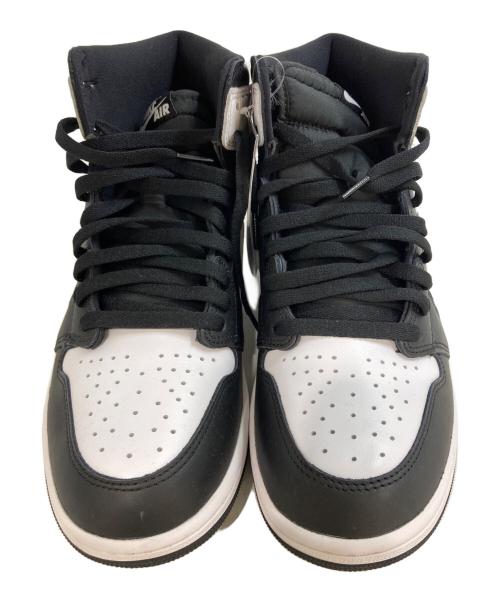 NIKE（ナイキ）NIKE (ナイキ) AIR JORDAN 1 RETRO HIGH OG BLACK/WHITE-WHITE ホワイト×ブラック サイズ:28.5 未使用品の古着・服飾アイテム