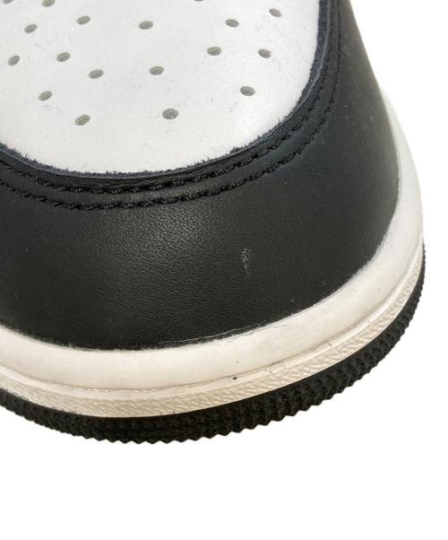 NIKE（ナイキ）NIKE (ナイキ) AIR JORDAN 1 RETRO HIGH OG BLACK/WHITE-WHITE ホワイト×ブラック サイズ:28.5 未使用品の古着・服飾アイテム