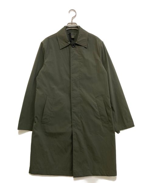 MONTEDORO（モンテドーロ）MONTEDORO (モンテドーロ) パッカブル ステンカラーコート　63M012 M9322 カーキ サイズ:44の古着・服飾アイテム