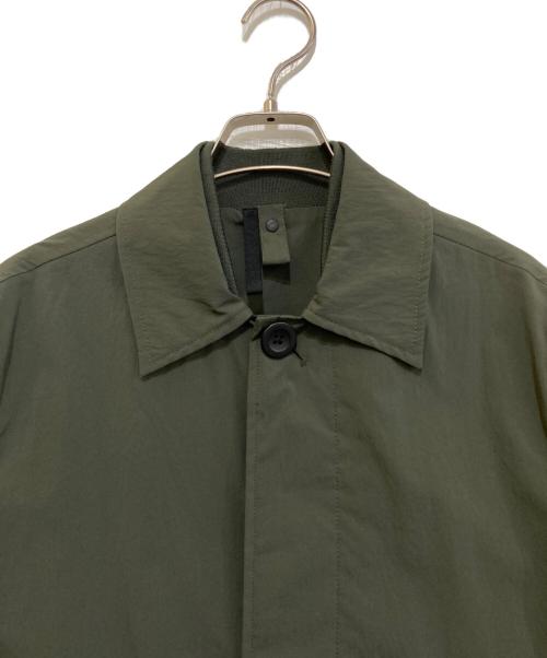 MONTEDORO（モンテドーロ）MONTEDORO (モンテドーロ) パッカブル ステンカラーコート　63M012 M9322 カーキ サイズ:44の古着・服飾アイテム