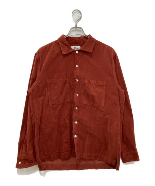 Pilgrim（ピルグリム）Pilgrim (ピルグリム) コーデュロイシャツ レッド サイズ:Sの古着・服飾アイテム