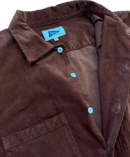 Pilgrim（ピルグリム）Pilgrim (ピルグリム) コーデュロイシャツ レッド サイズ:Sの古着・服飾アイテム