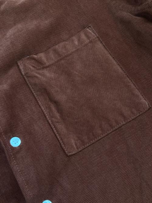 Pilgrim（ピルグリム）Pilgrim (ピルグリム) コーデュロイシャツ レッド サイズ:Sの古着・服飾アイテム