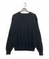 BATONER（バトナ―）の古着「SUPER HIGH TWIST CREW NECK」｜ブラック