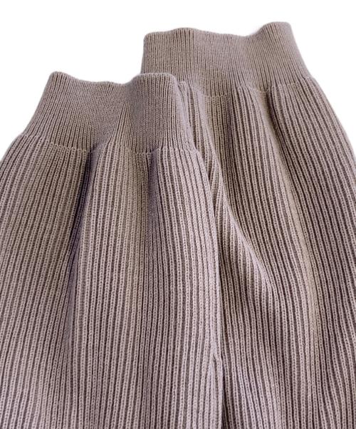 BATONER（バトナ―）BATONER (バトナ―) EXTRA HARD TWIST WOOL CREW NECK ベージュ サイズ:1の古着・服飾アイテム