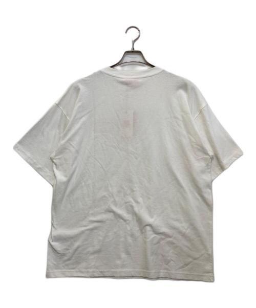 DIESEL（ディーゼル）DIESEL (ディーゼル) T-BOXT-LAB ジャカード ロゴ パッチ T シャツ ホワイト サイズ:Lの古着・服飾アイテム