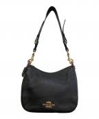 COACHコーチ）の古着「ジェスホーボーショルダーバッグ　F76695」｜ブラック