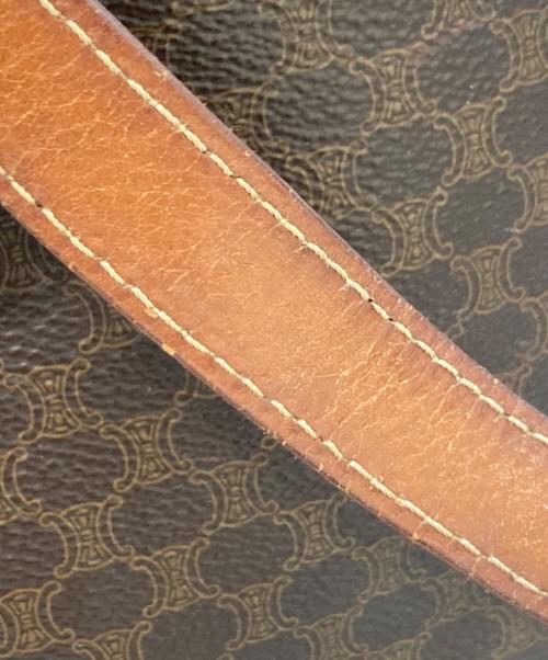 CELINE（セリーヌ）CELINE (セリーヌ) OLDマカダム柄トートバッグ ブラウンの古着・服飾アイテム