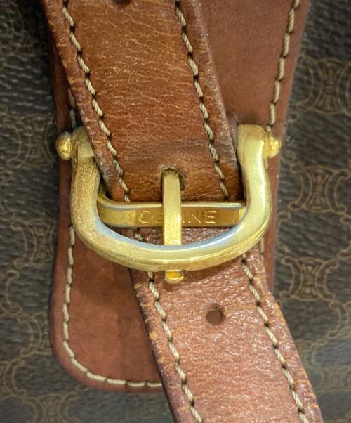 CELINE（セリーヌ）CELINE (セリーヌ) OLDマカダム柄トートバッグ ブラウンの古着・服飾アイテム