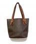 CELINE (セリーヌ) OLDマカダム柄トートバッグ ブラウン：15000円