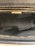 中古・古着 FENDI (フェンディ) ペカン柄ミニボストンバッグ ブラック：25000円