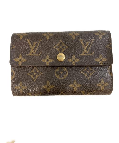 LOUIS VUITTON（ルイ ヴィトン）LOUIS VUITTON (ルイ ヴィトン) 3つ折り財布　M61202 ブラウンの古着・服飾アイテム