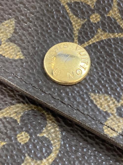 LOUIS VUITTON（ルイ ヴィトン）LOUIS VUITTON (ルイ ヴィトン) 3つ折り財布　M61202 ブラウンの古着・服飾アイテム