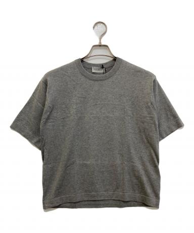 中古・古着通販】JOHN SMEDLEY (ジョンスメドレー) 半袖ニット グレー