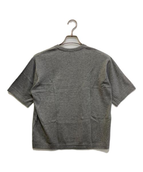 JOHN SMEDLEY（ジョンスメドレー）JOHN SMEDLEY (ジョンスメドレー) 半袖ニット グレー サイズ:S 未使用品の古着・服飾アイテム