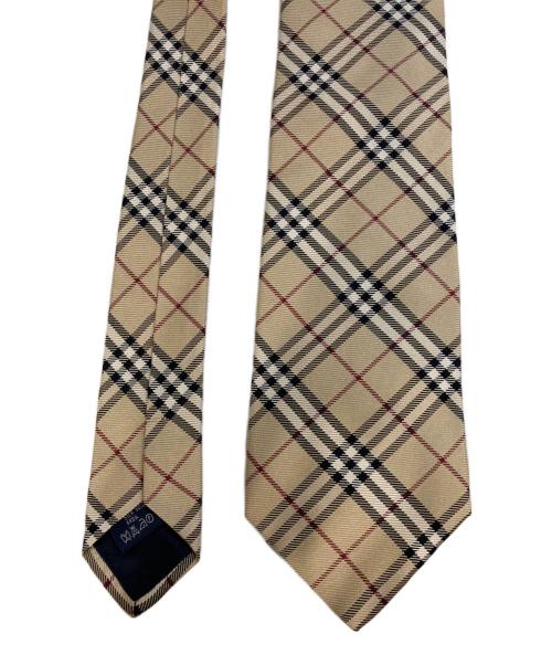BURBERRY LONDON（バーバリーロンドン）BURBERRY LONDON (バーバリーロンドン) ノヴァチェックネクタイ キャラメル サイズ:-の古着・服飾アイテム