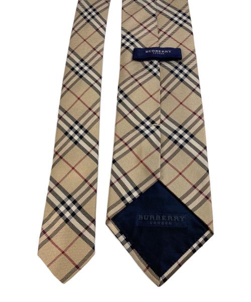 BURBERRY LONDON（バーバリーロンドン）BURBERRY LONDON (バーバリーロンドン) ノヴァチェックネクタイ キャラメル サイズ:-の古着・服飾アイテム