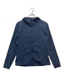 MAMMUT（マムート）の古着「グラナイト ソフトシェル フーデッド ジャケット　1011-00331」｜ネイビー